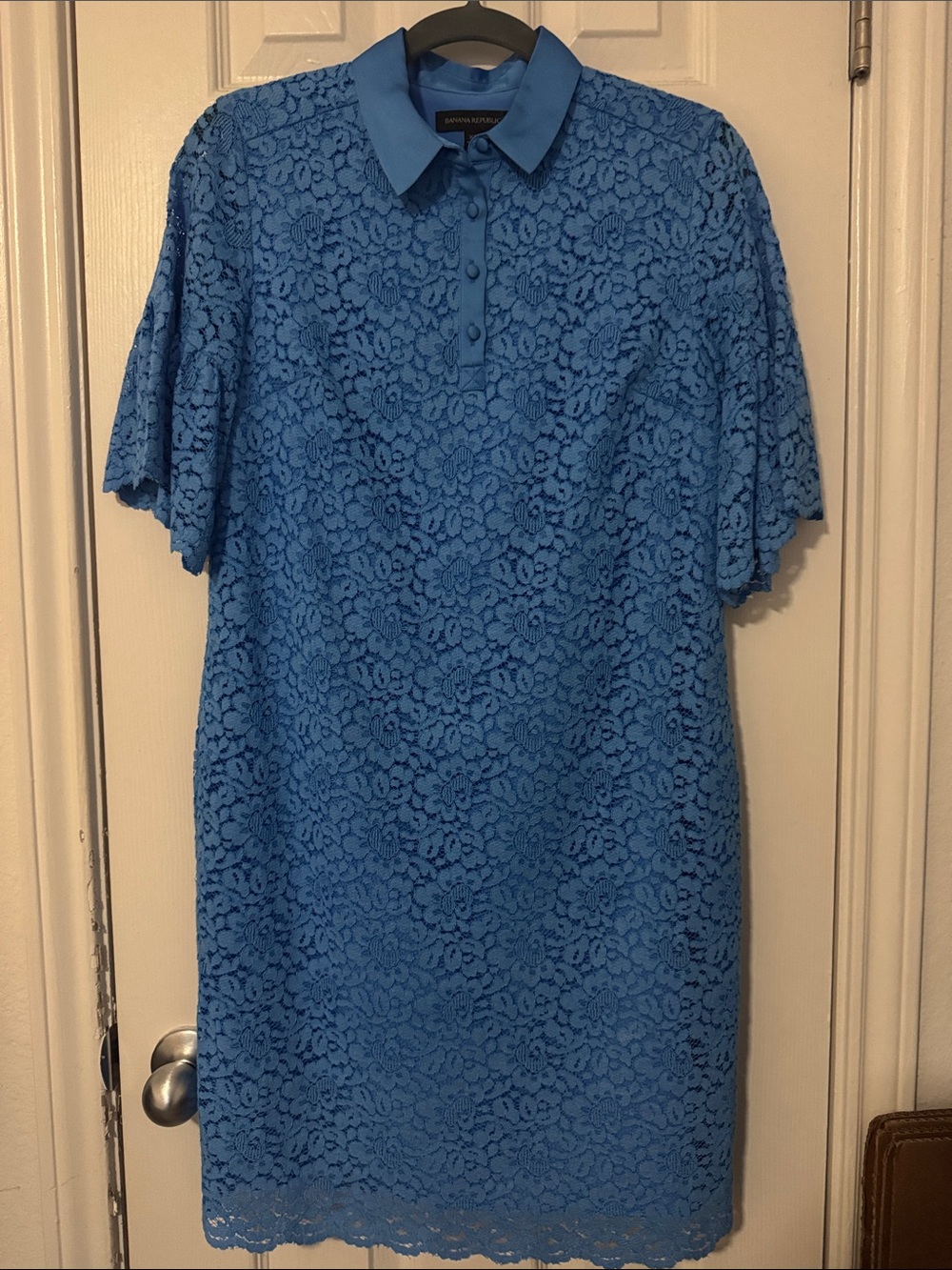Banana Republic Blue Lace Dress